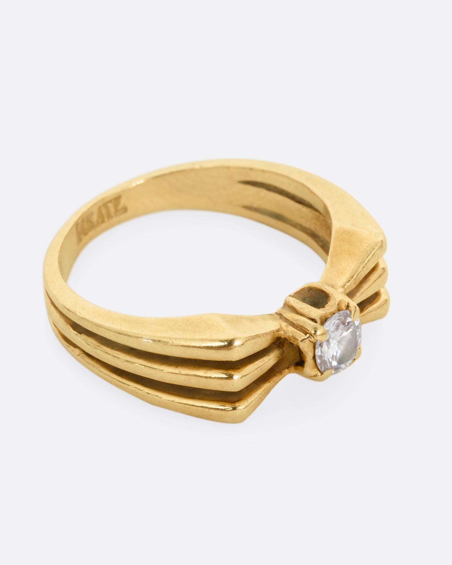 Stacked Diamond Ring