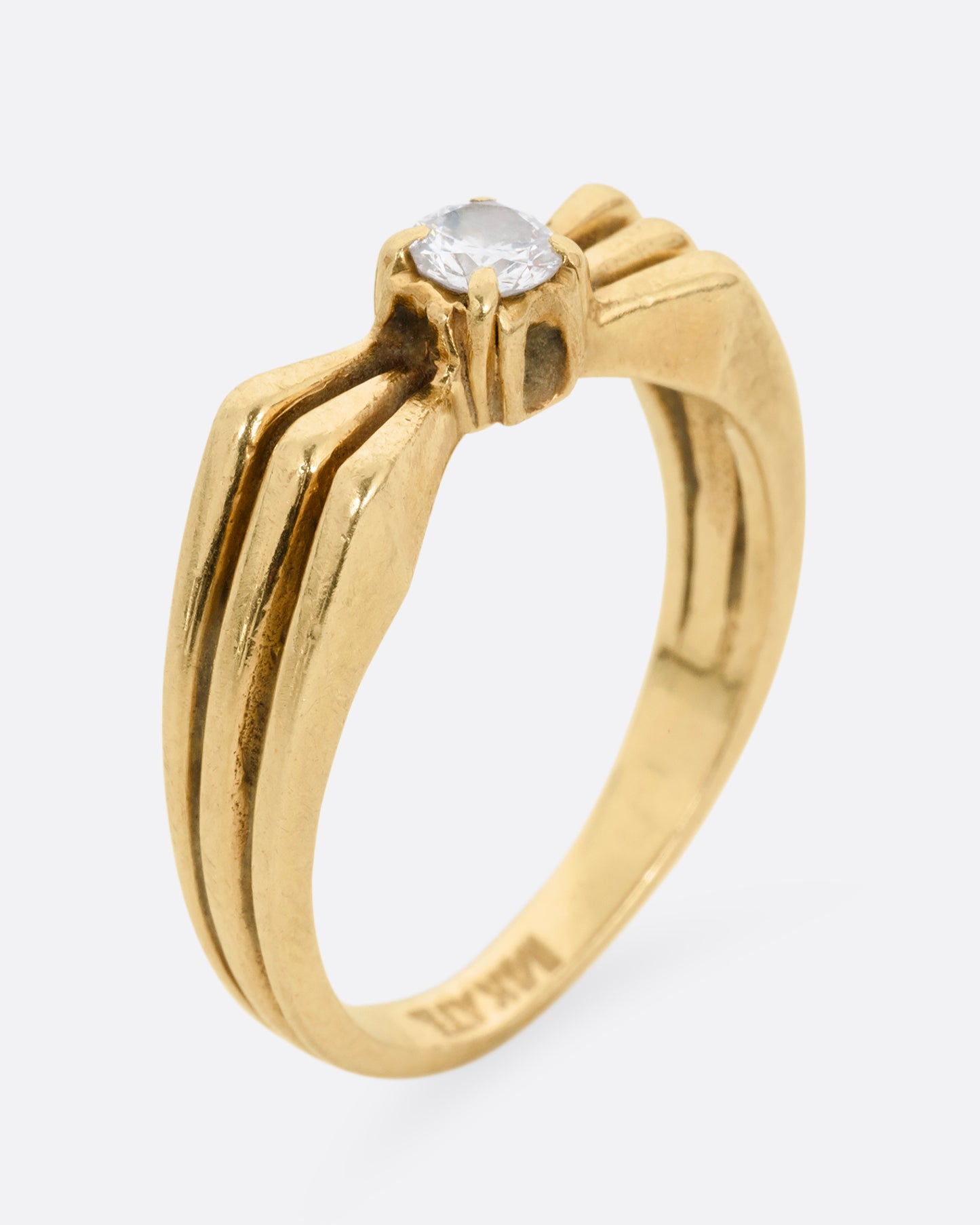 Stacked Diamond Ring