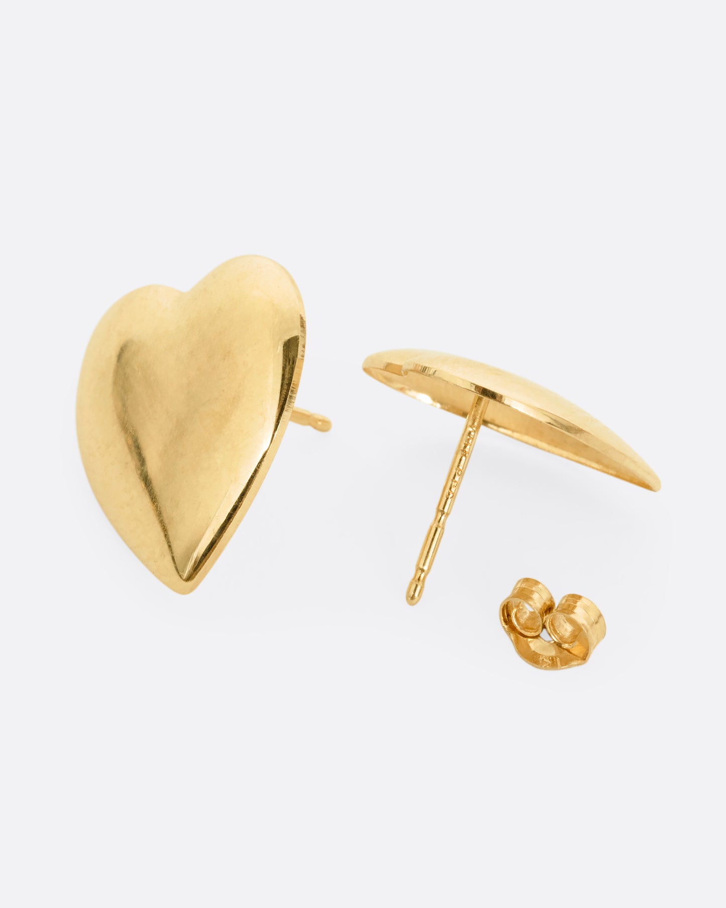 Heart Stud Earrings