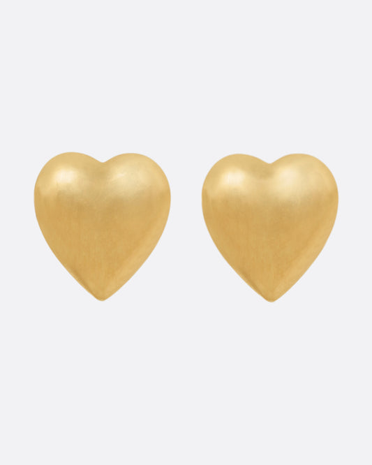 Heart Stud Earrings