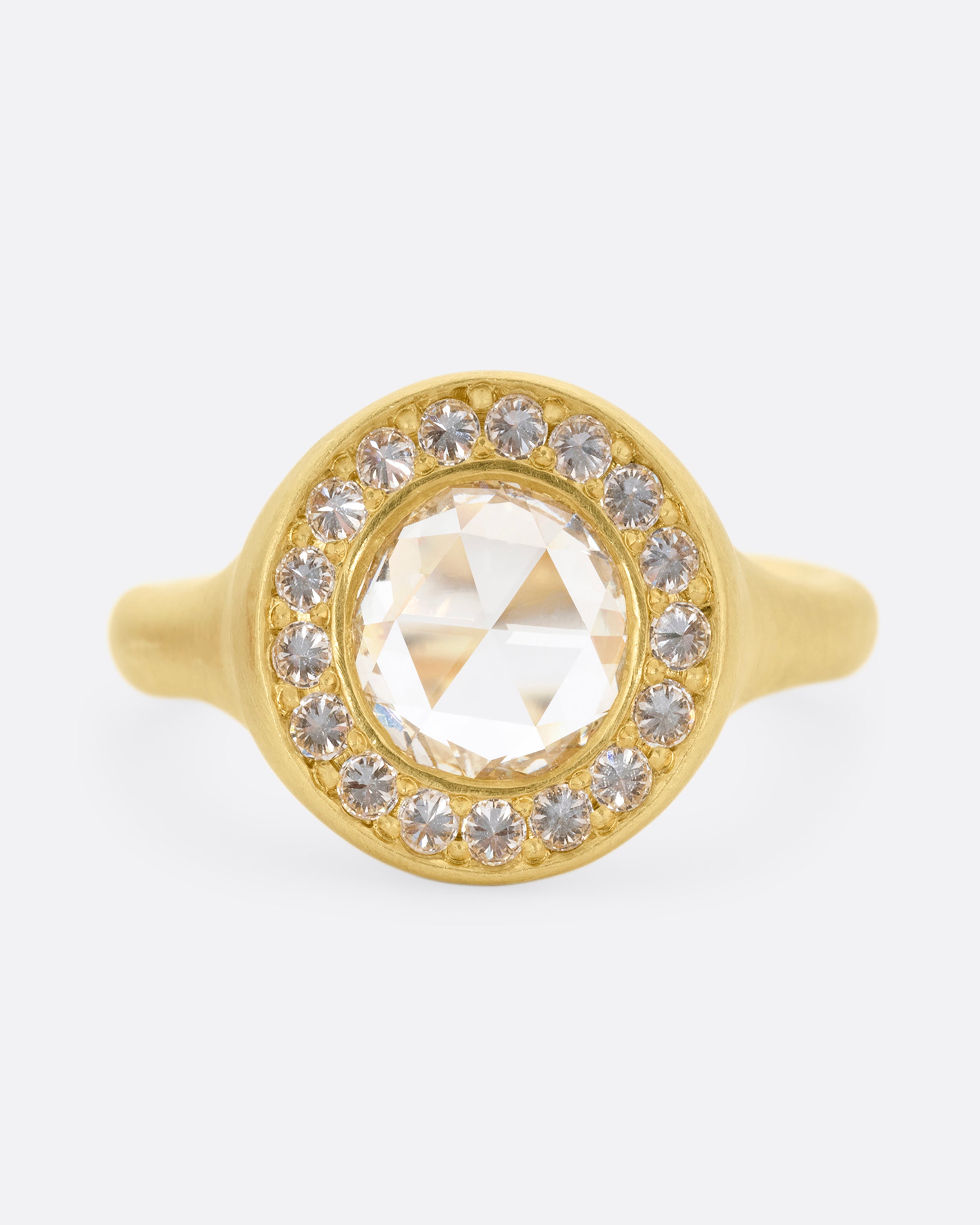 Inverted Diamond Ring – Love Adorned