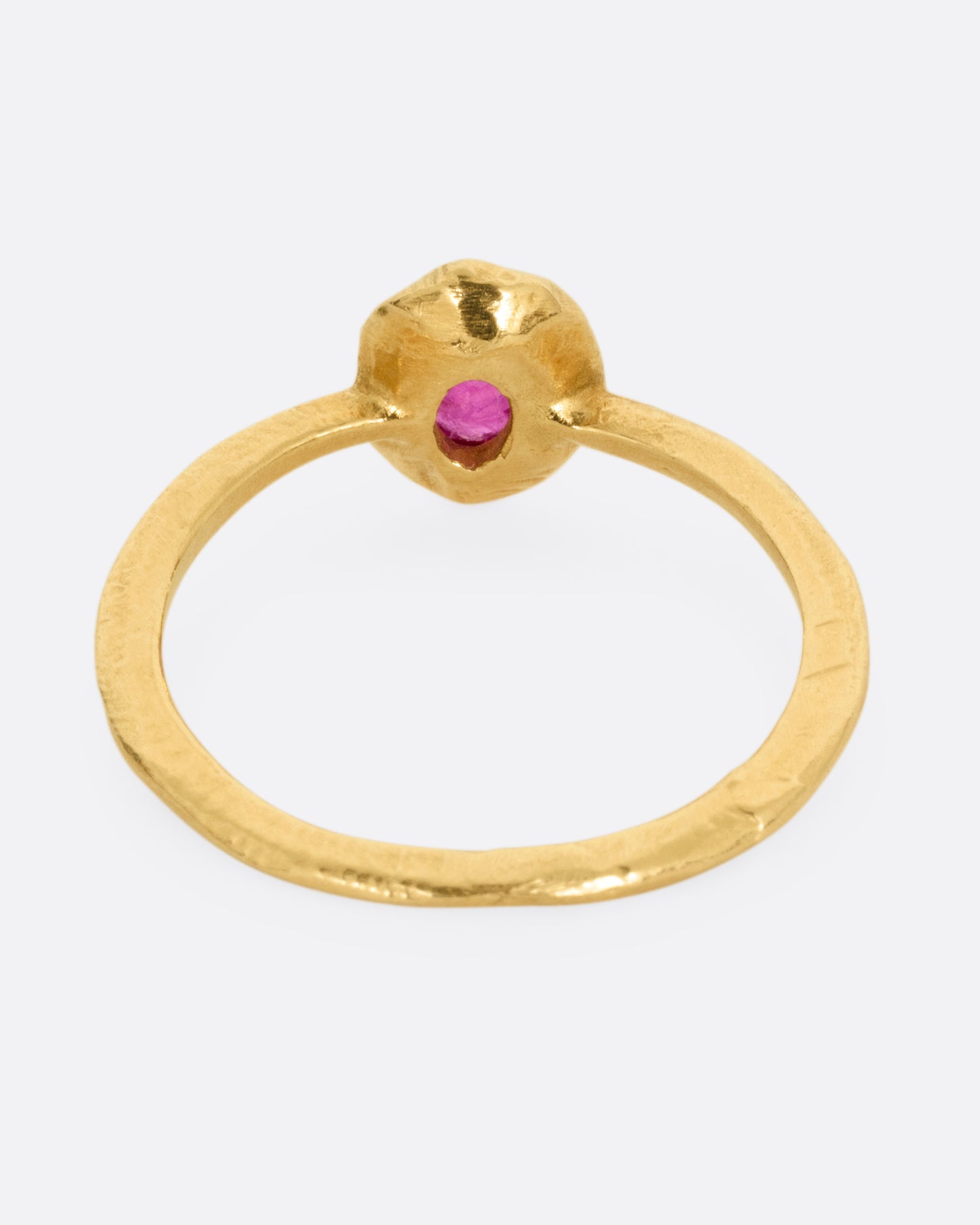 Oval Ruby Ring