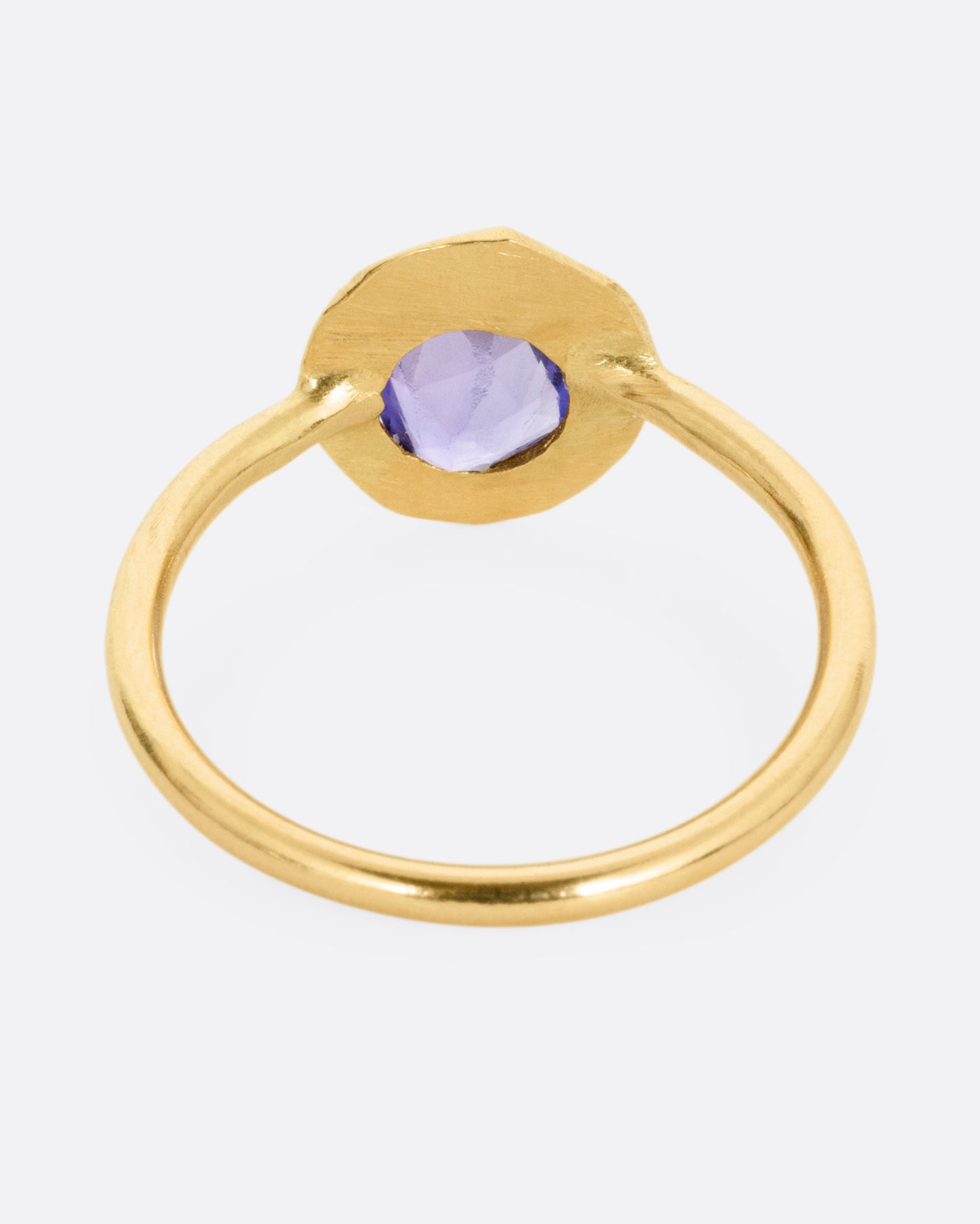 Purple Sapphire Ring