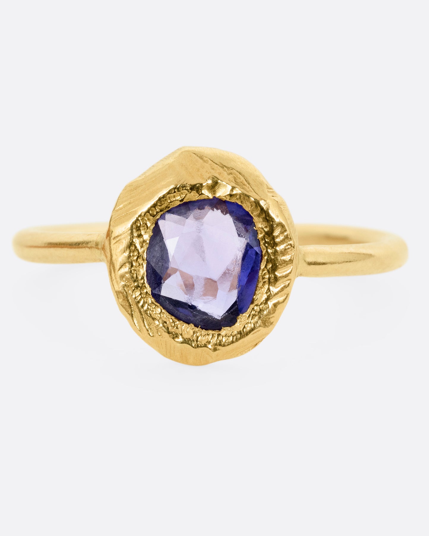 Purple Sapphire Ring