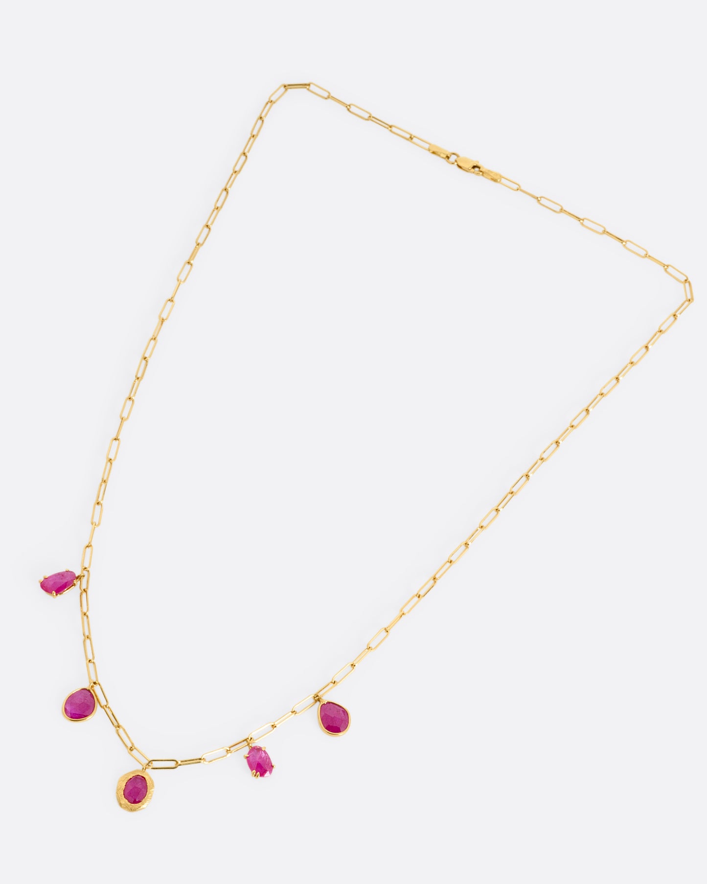 Ruby Charm Necklace