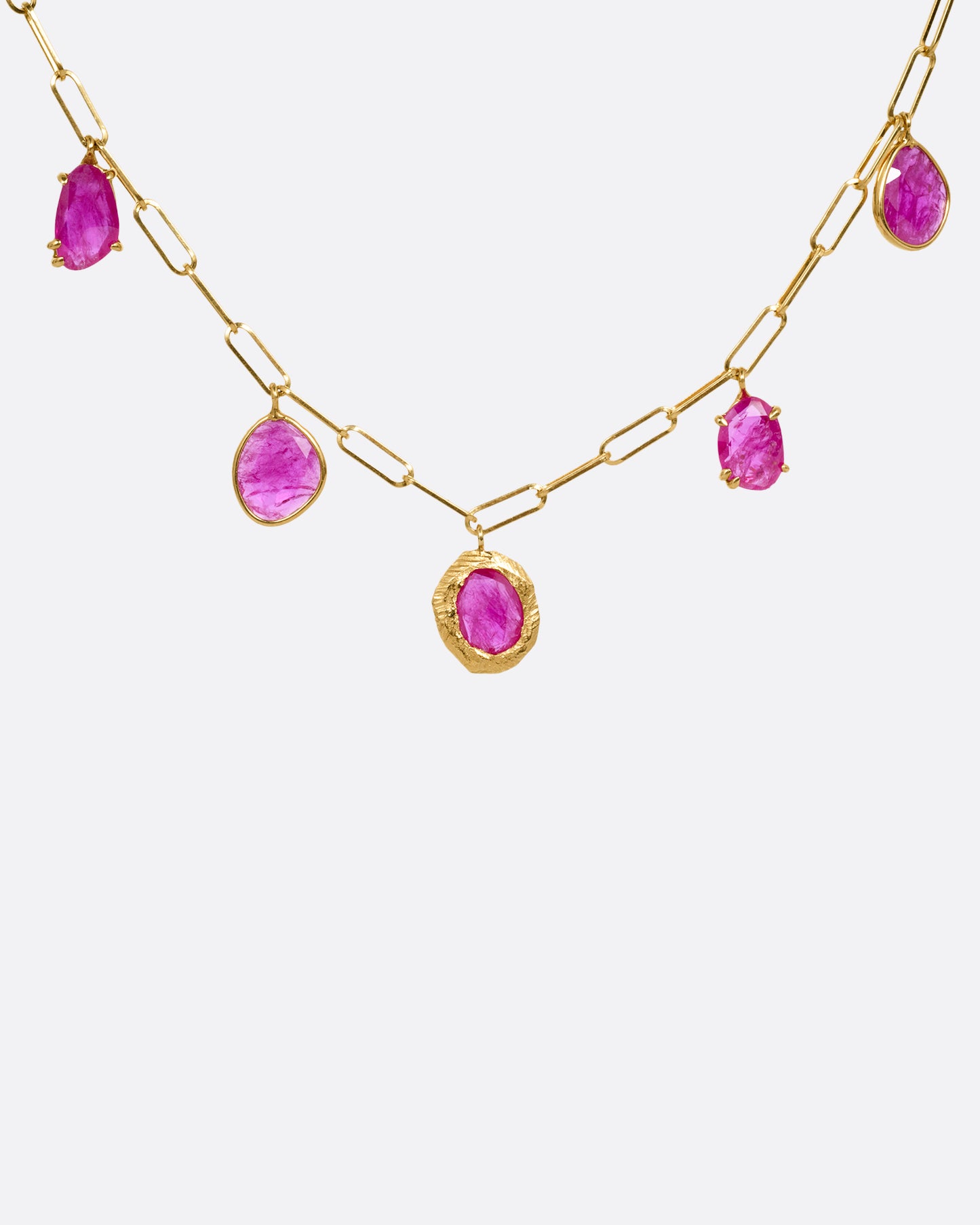 Ruby Charm Necklace