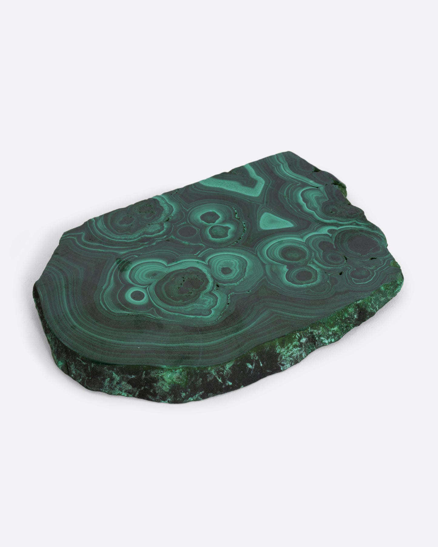 Polished Malachite Coaster