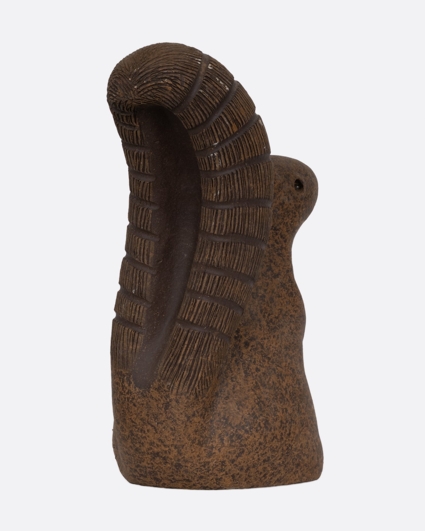 Folk Art Squirrel Statue