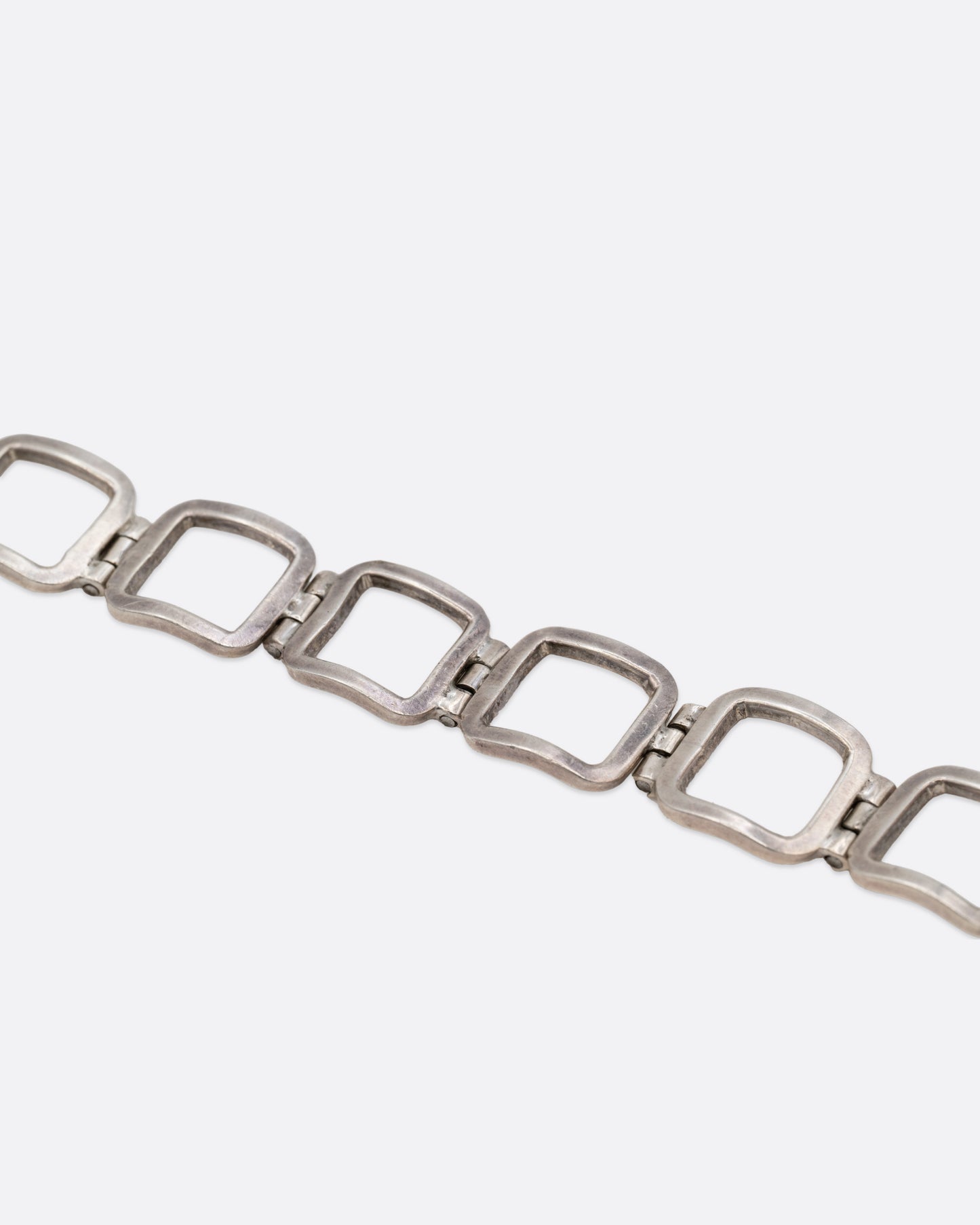 Open Square Link Bracelet