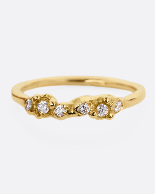 Partly Cloudy Diamond Ring