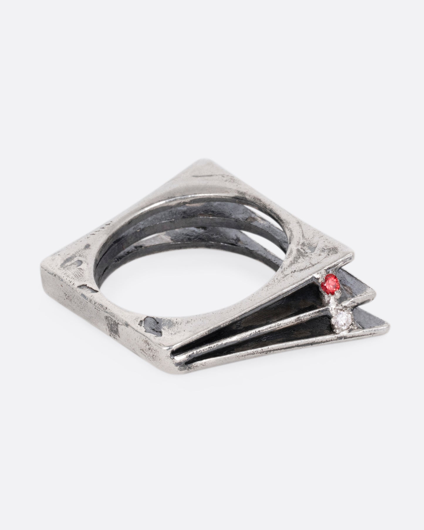 Sapphire Layered Ring