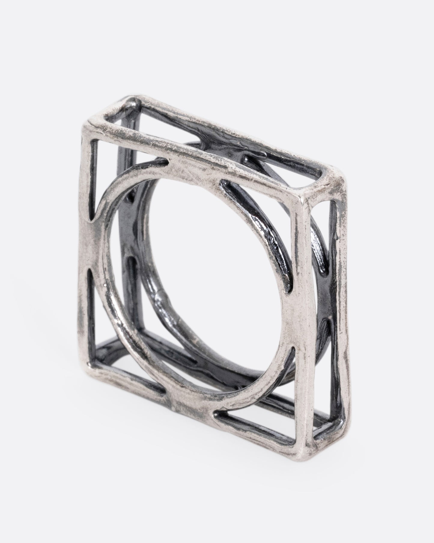 Square Cut Out Ring