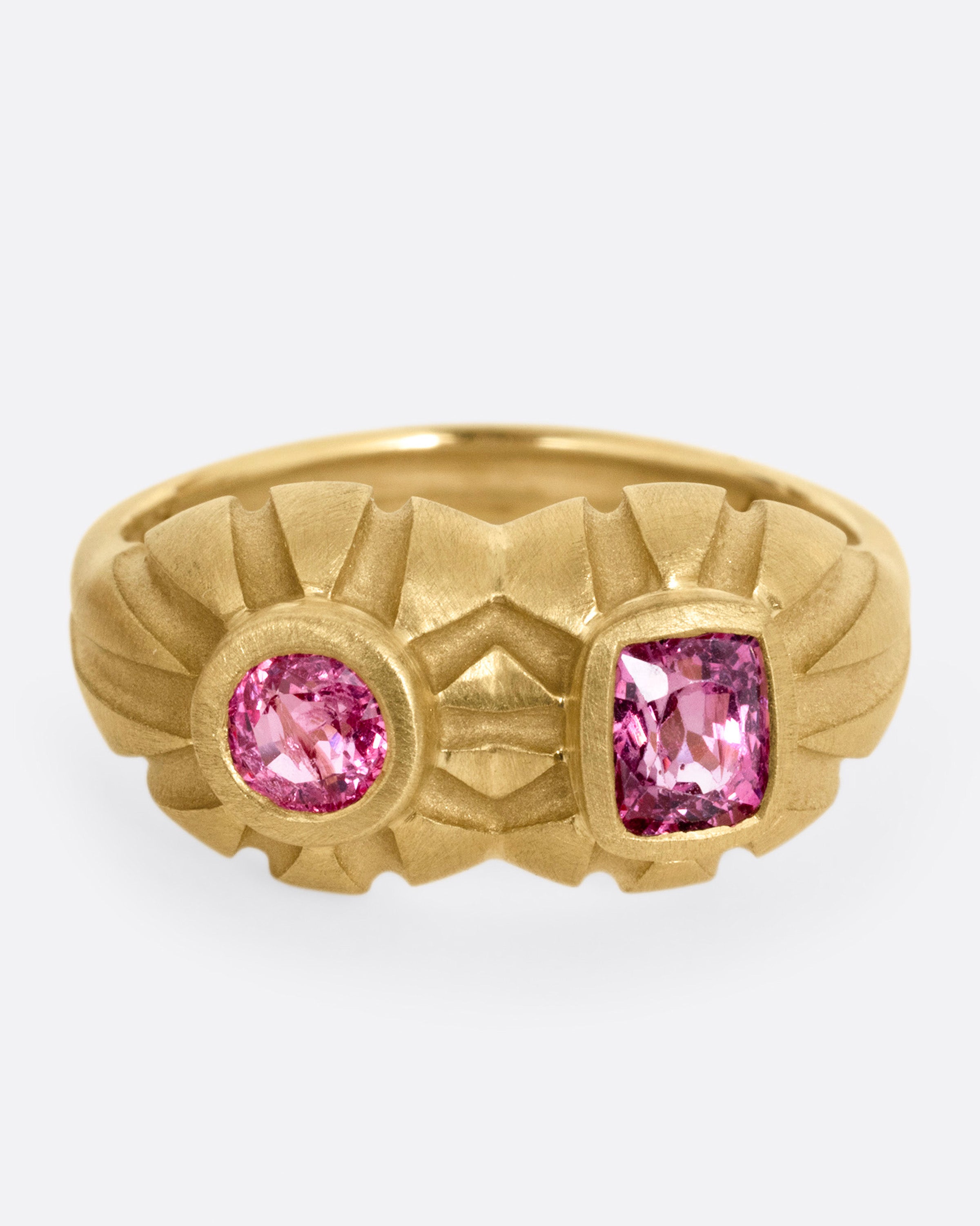 Double Helios Pink Spinel Ring – Love Adorned