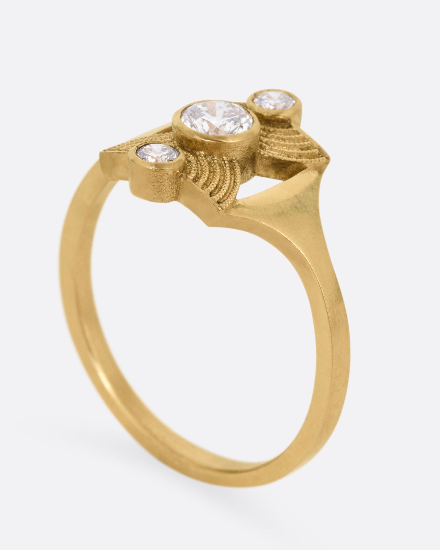 Hora Vitrum Diamond Ring