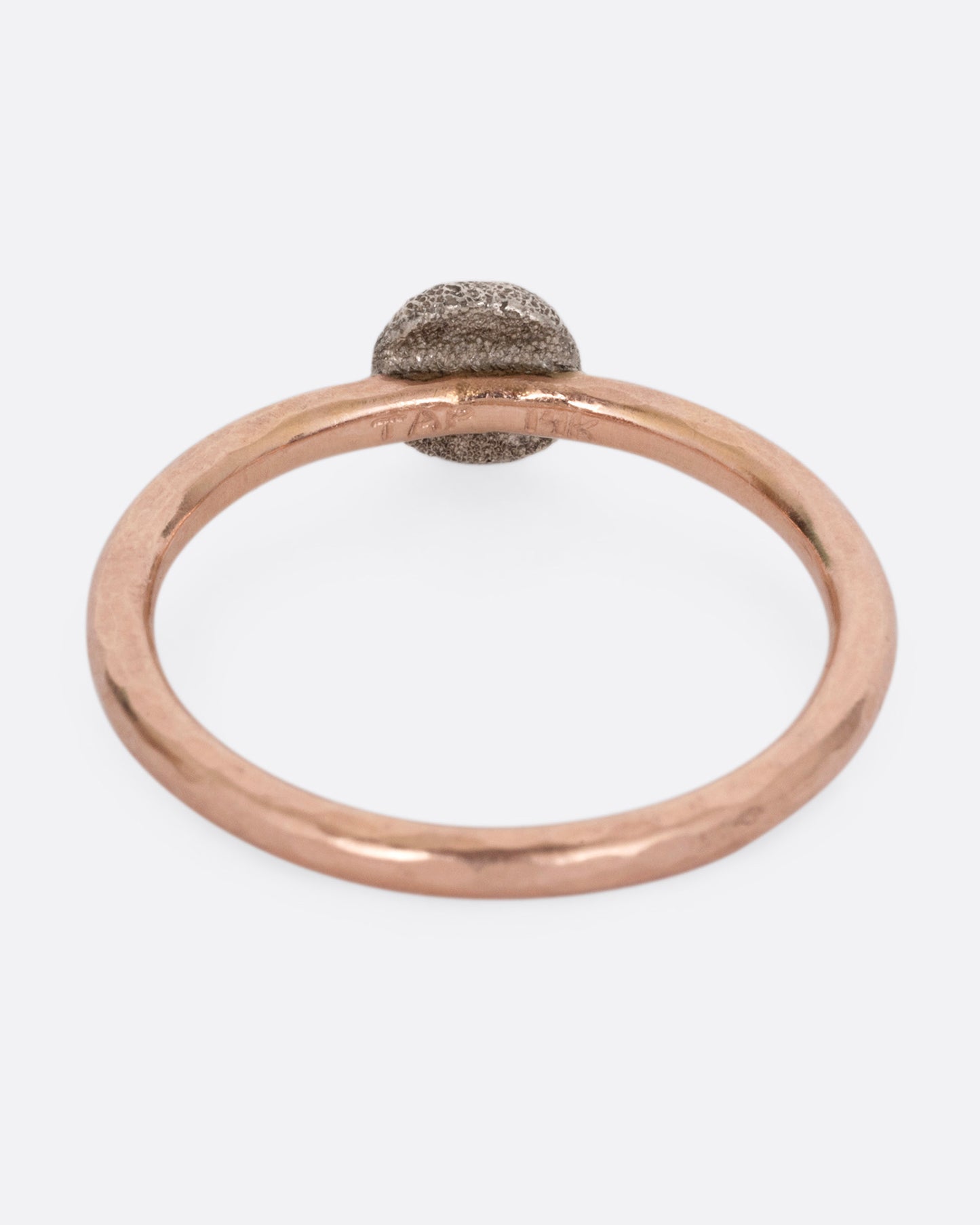 Rose and White Gold Diamond Ring