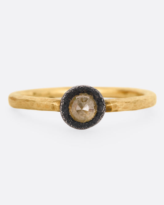 Yellow Diamond Ring