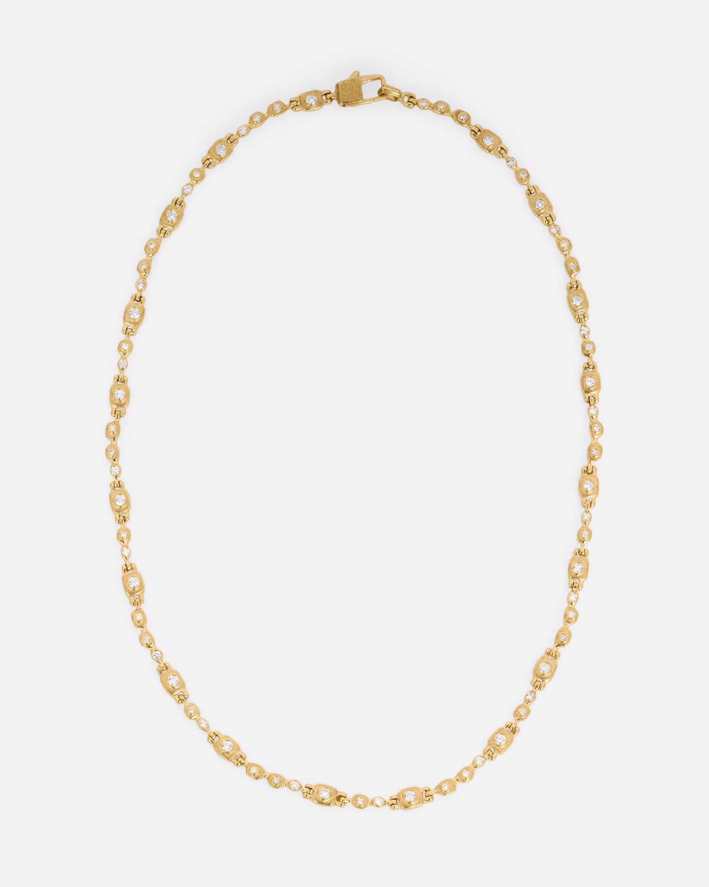 Diamond Station Necklace