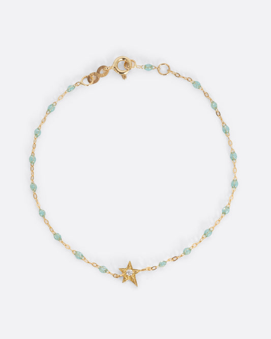 Diamond Star Charm Bracelet