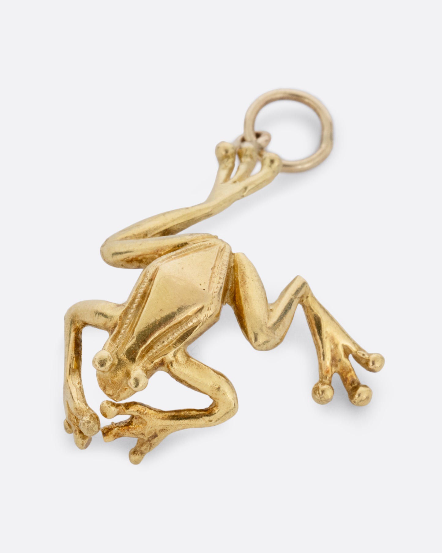Leaping Frog Charm
