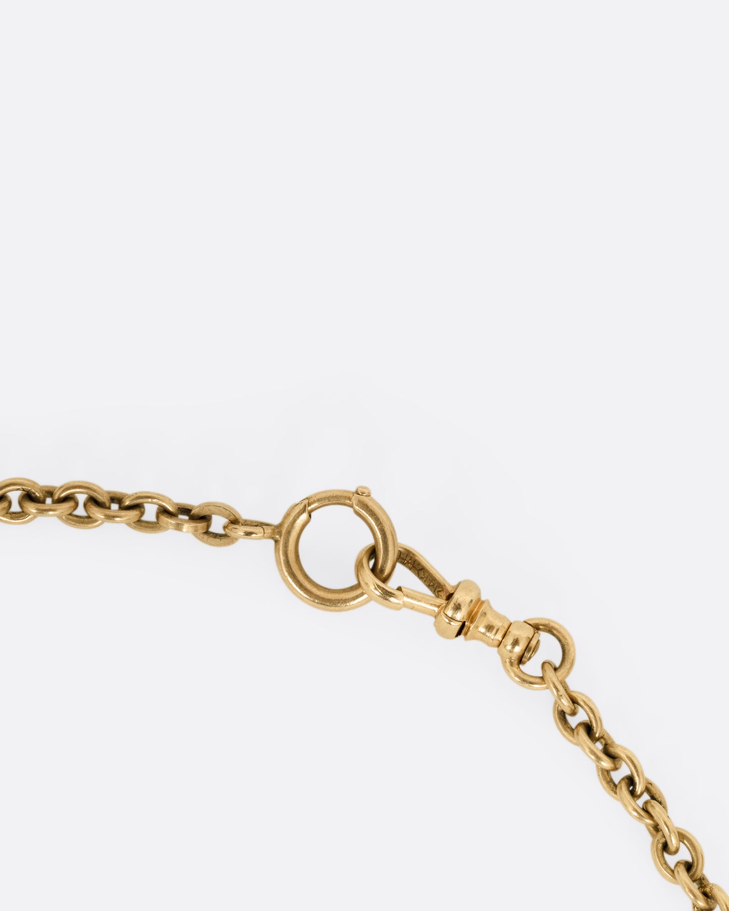 Curb Link Watch Chain Necklace