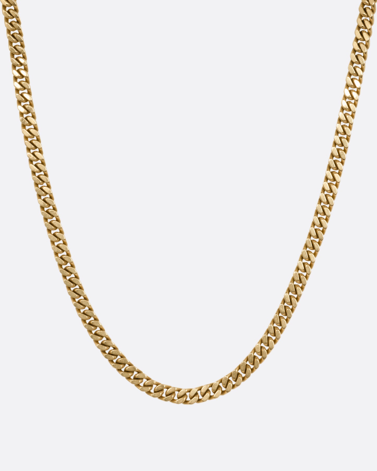 Curb Link Watch Chain Necklace