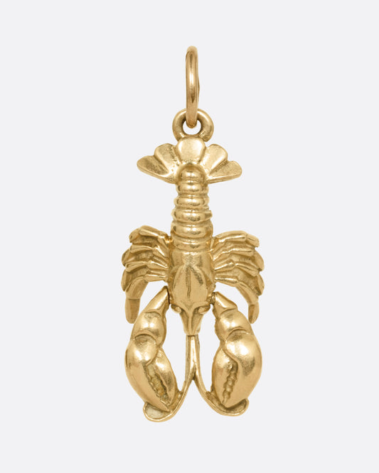 Articulated Lobster Charm