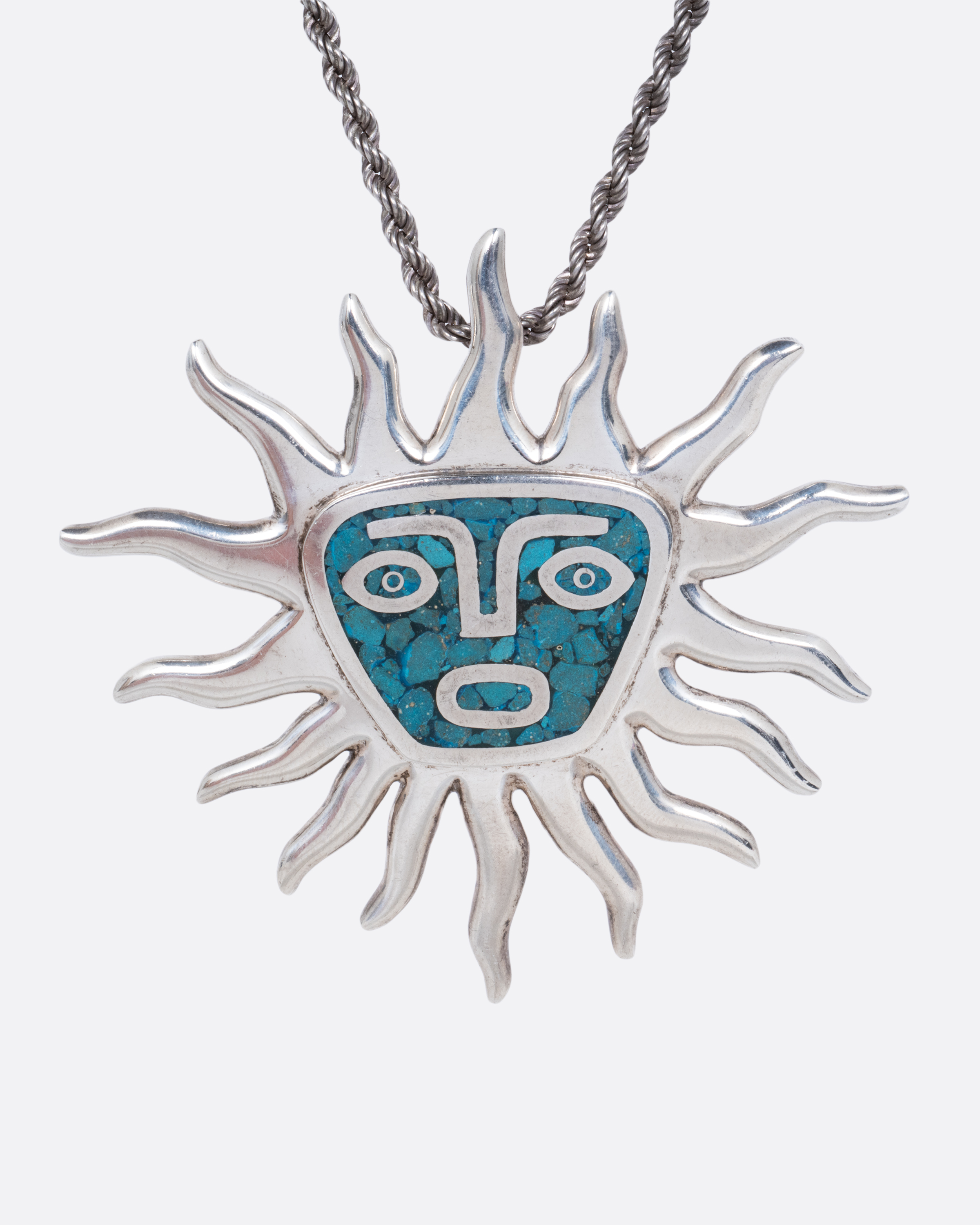TURQUOISE SUN PENDANT