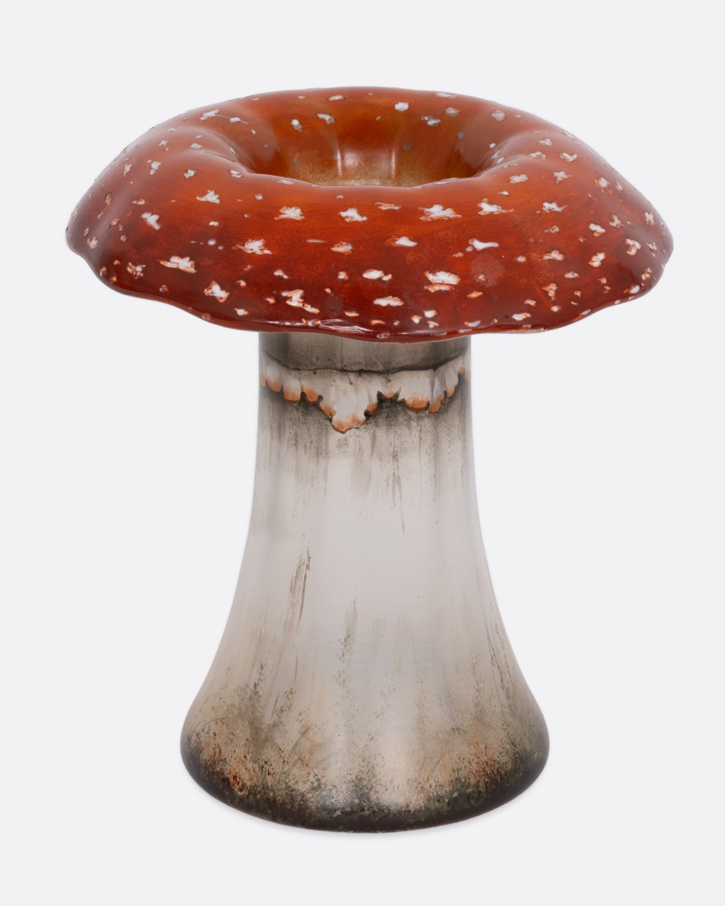 Glass Mushroom Vase