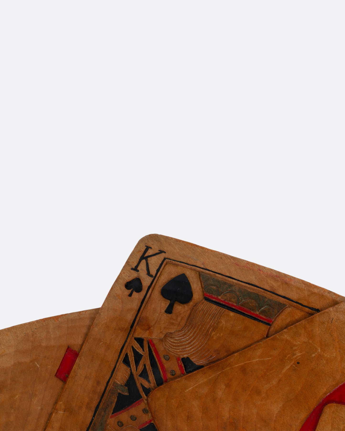 Wooden Playing Card Bowl