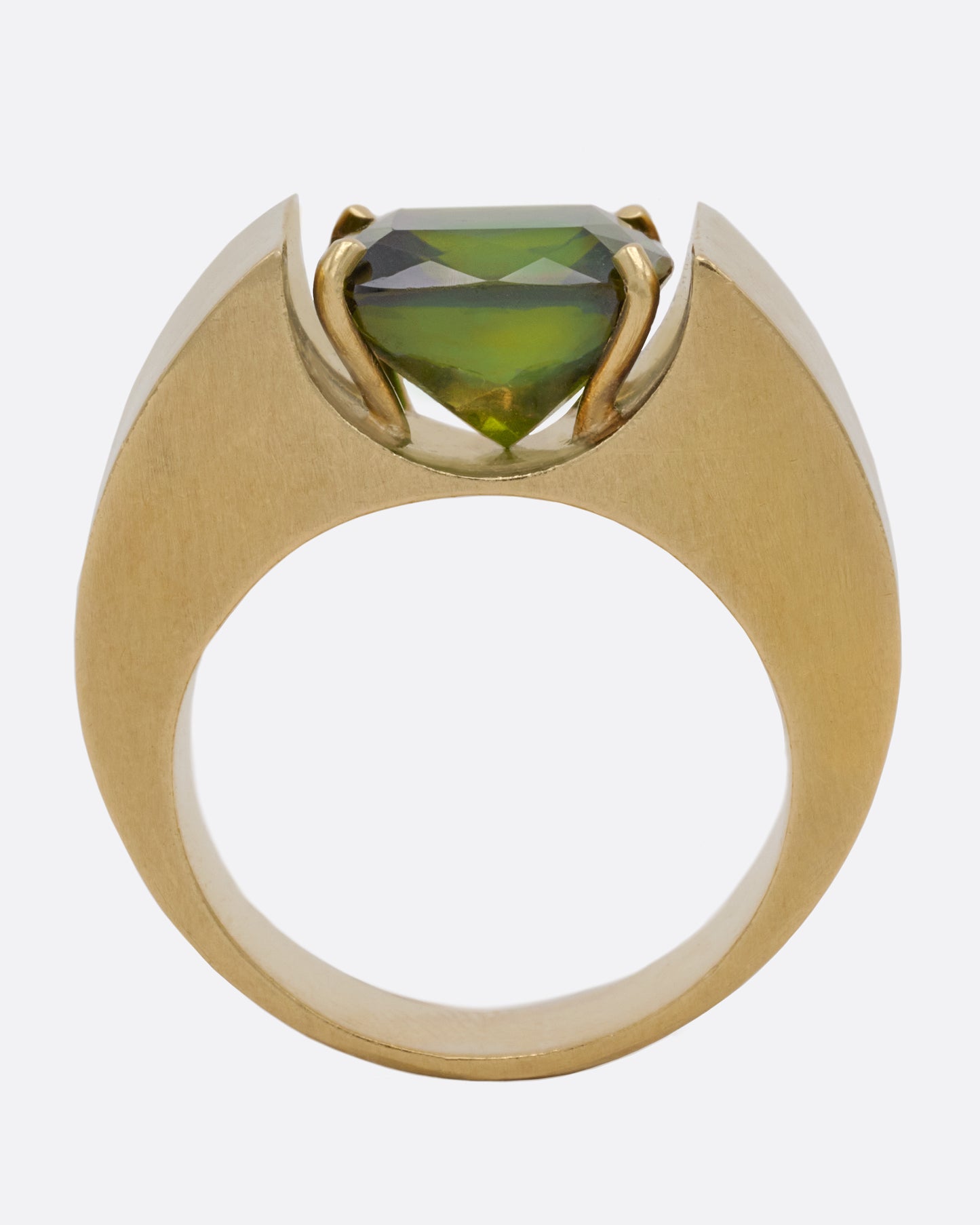 Prong Set Tourmaline Band