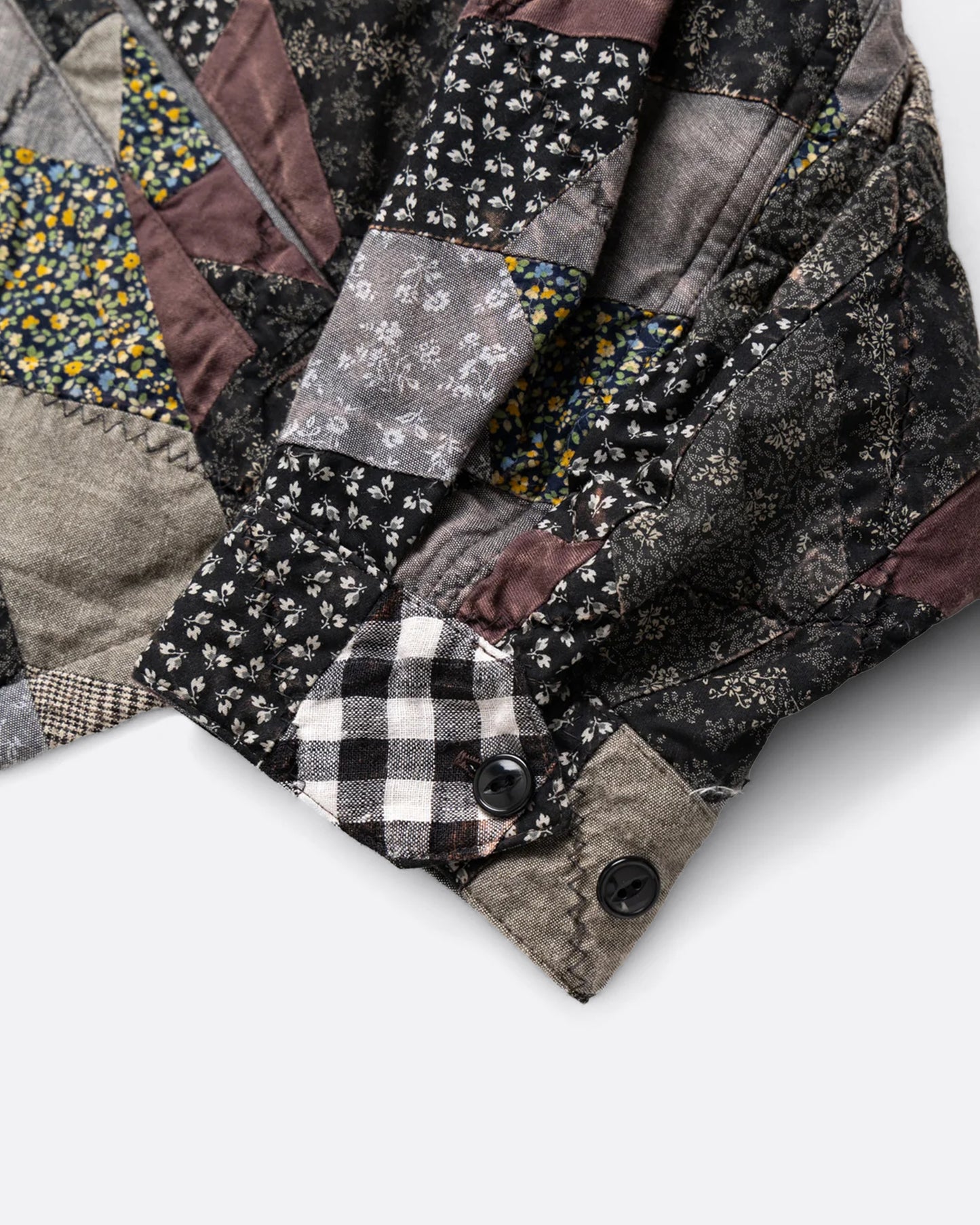 Yabane Quilt Patchwork Drizzler Jacket