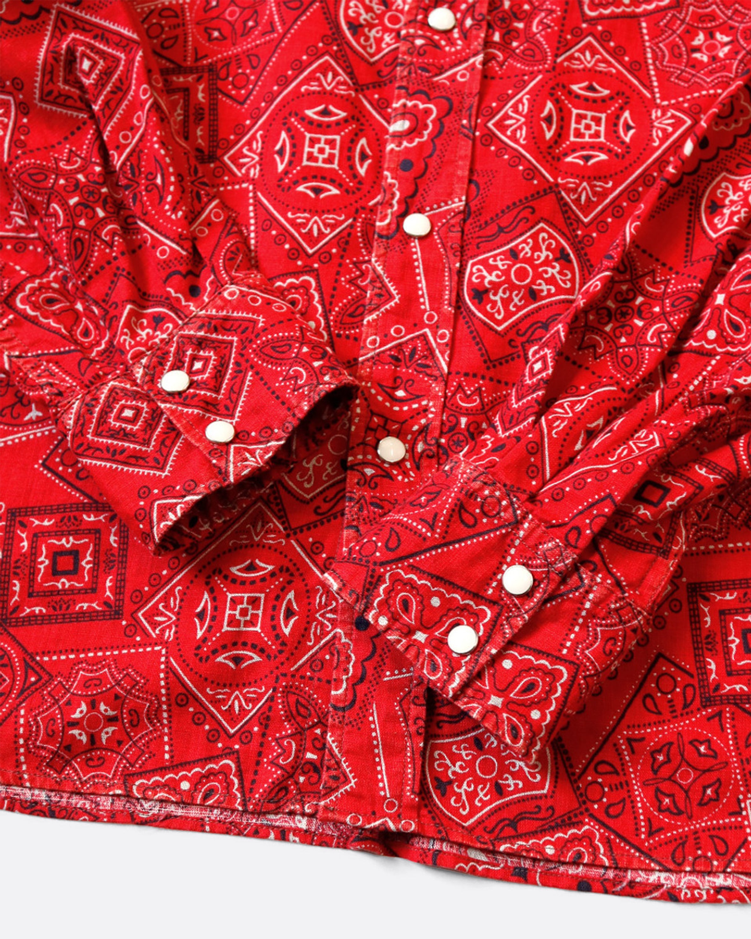 Kapital Red Sheeting Bandana Cookie Shirt – Love Adorned