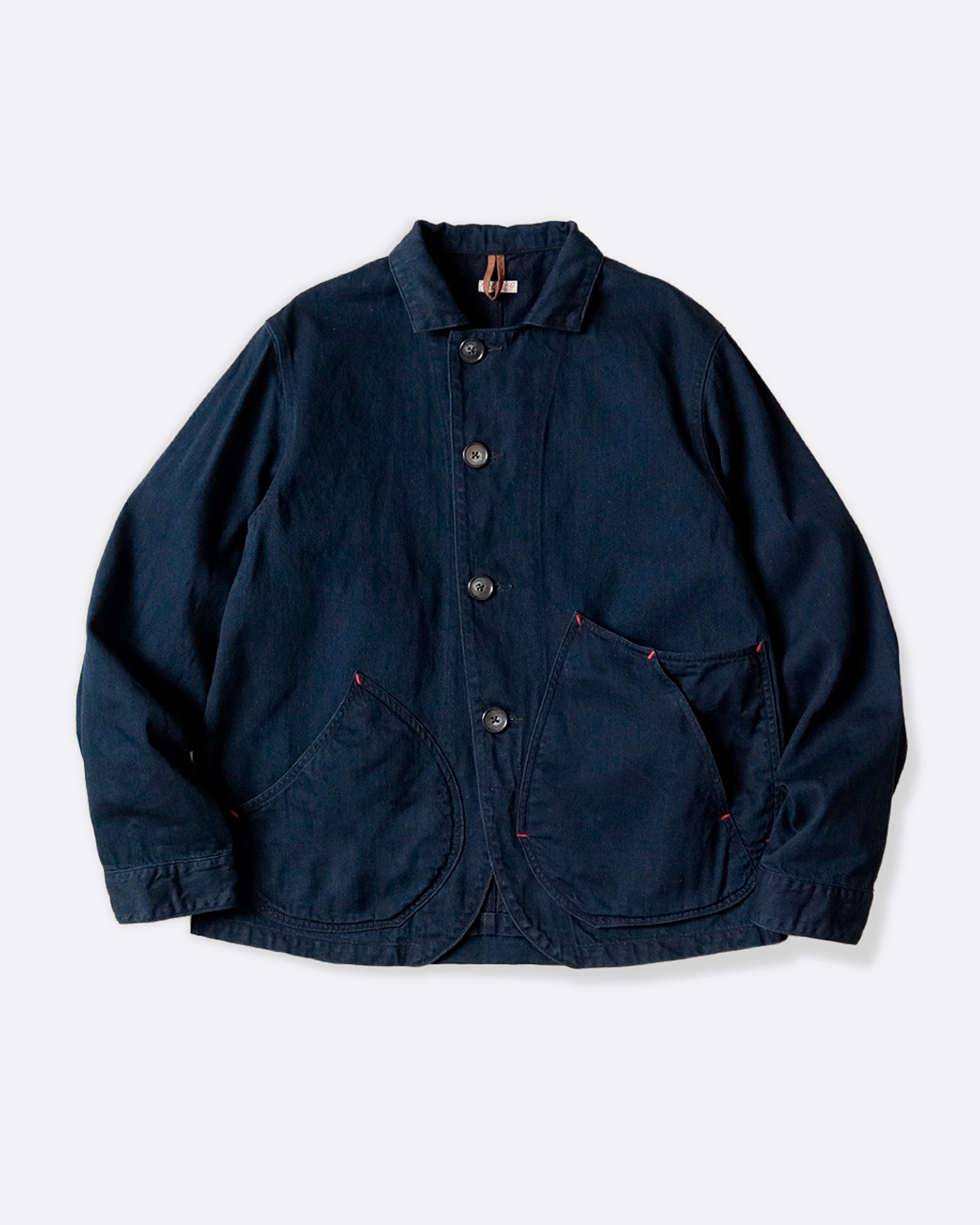 ジャケット・アウター KAPITAL RINGOMAN COVERALL INDIGO DENIM Kapital Indigo Ringoman Jacket – Love Adorned