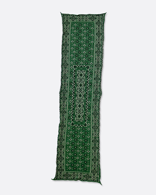 Kapital Green Big Mama Bandana Scarf