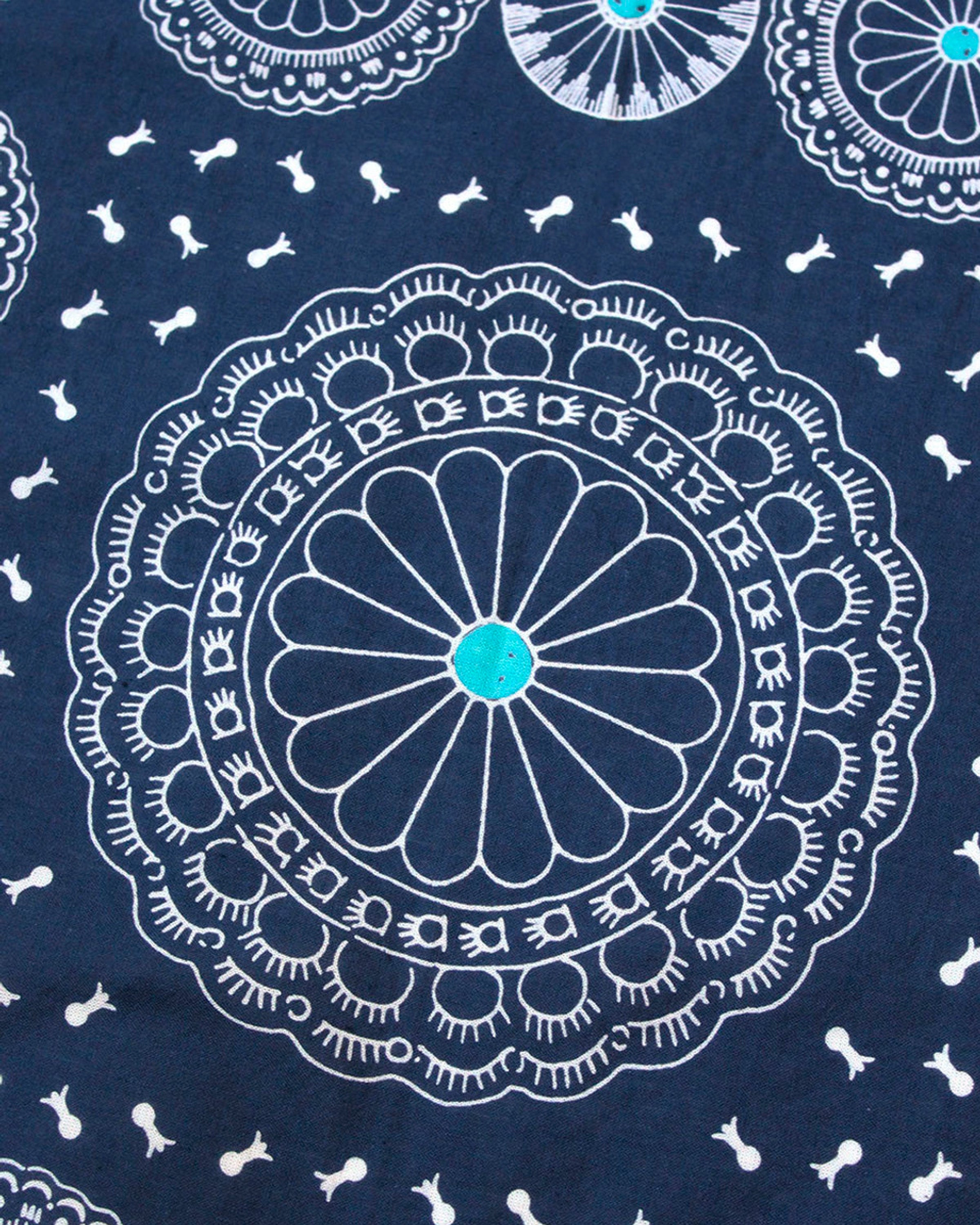 Kapital Concho Navy Bandana – Love Adorned