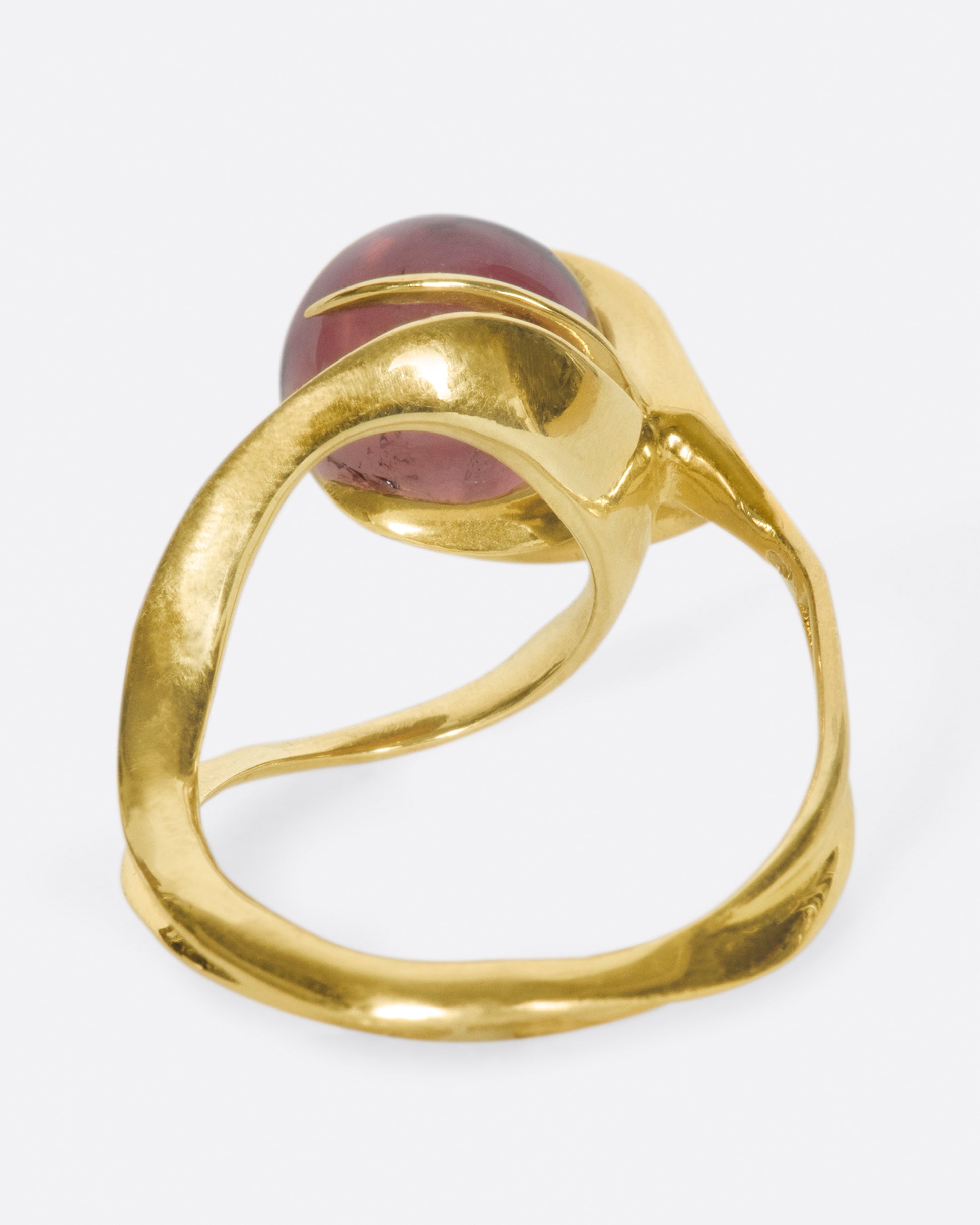 This ring is somehow substantial and airy, intricate and simple.