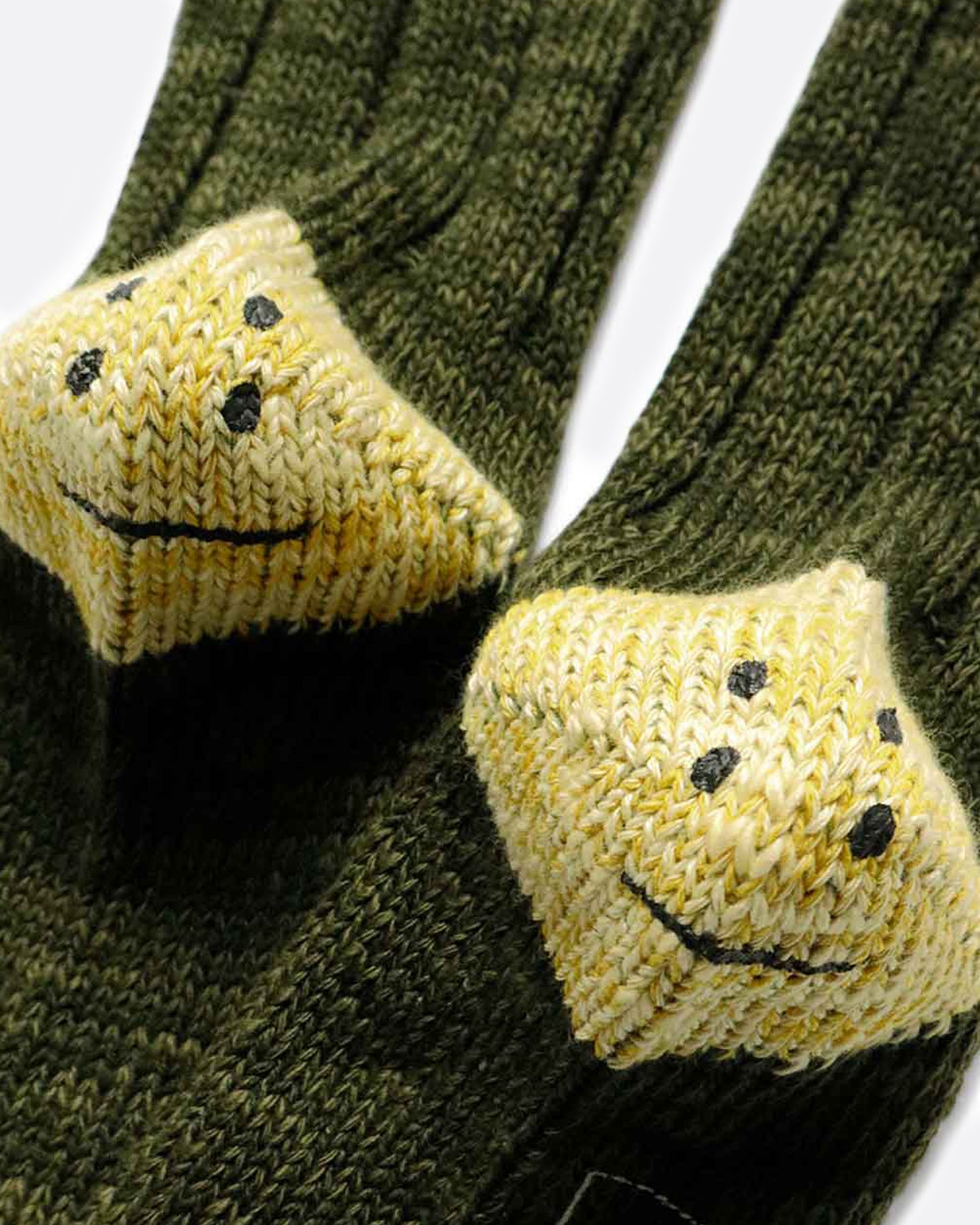 Everyone's favorite smiley socks, this time in a stretchy, breathable cotton blend.