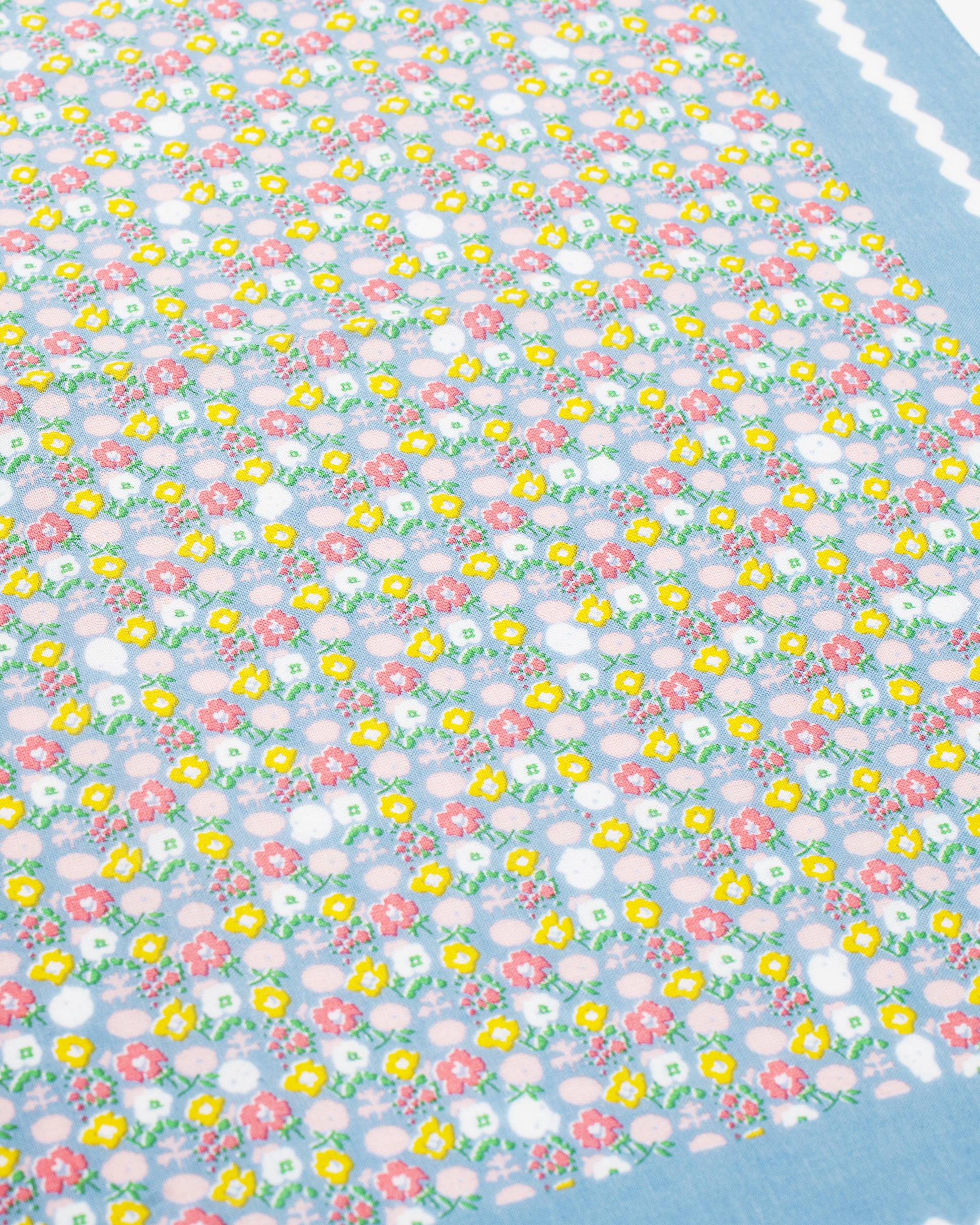 Don't let this pastel bandana fool you - there are tiny skulls hidden amongst the flowers.