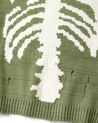Kapital Cotton Bone Sweater - Green