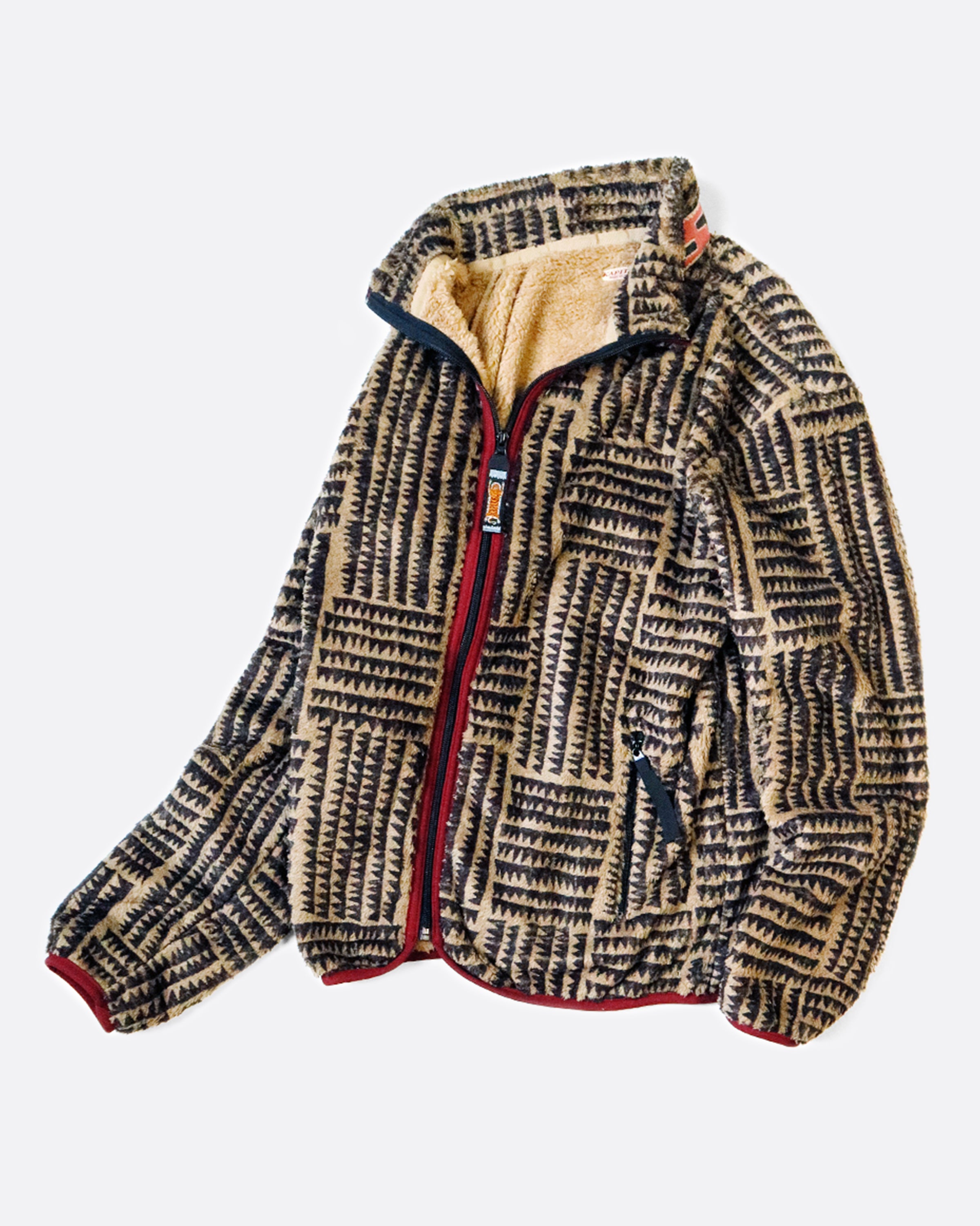 Kapital Hacksaw Block Fleece Jacket