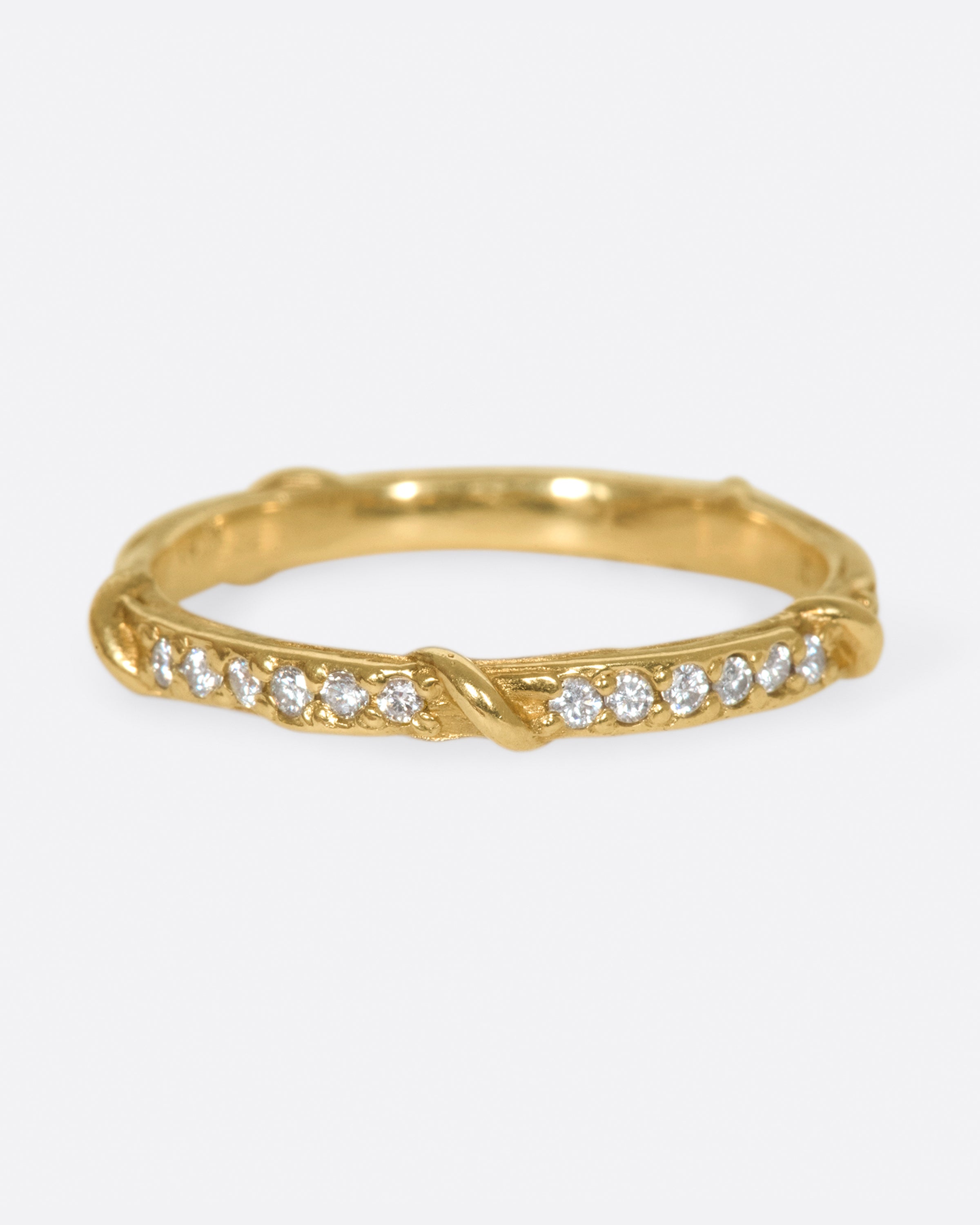 Karen Karch Diamond Studded Vine Band – Love Adorned