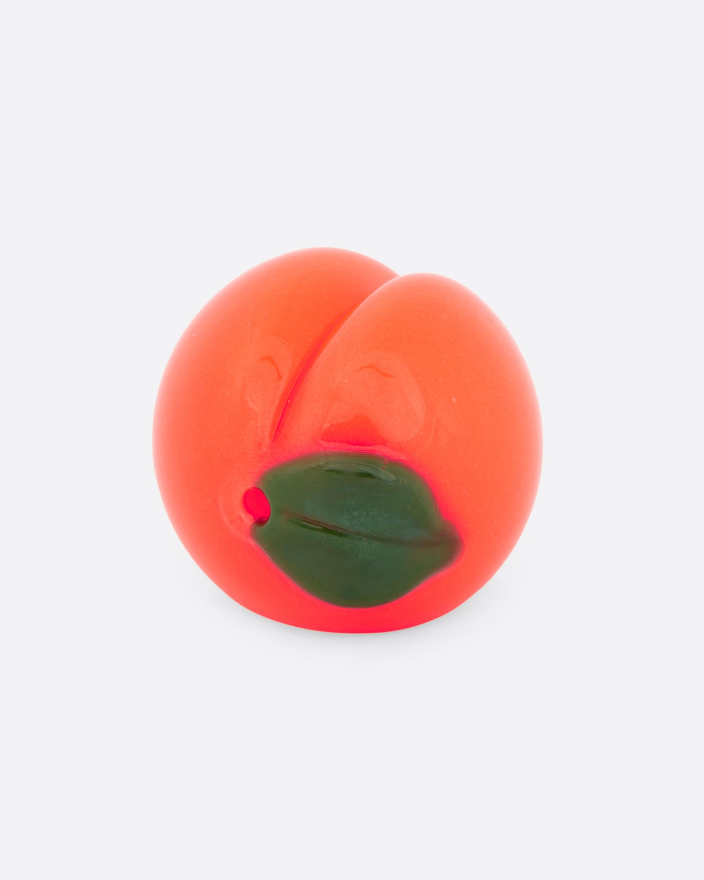 Glass Peach Pipe