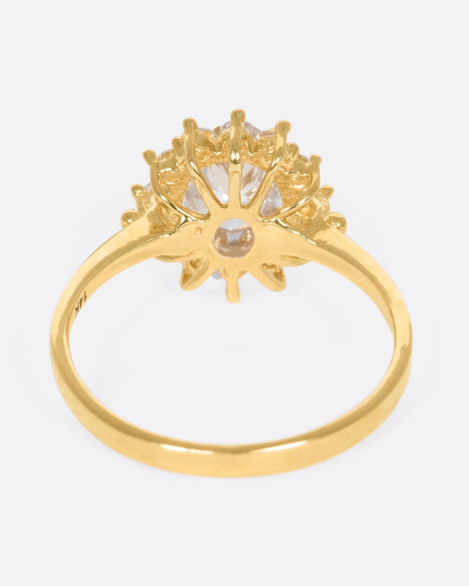 A traditional style engagement ring that feels anything but.