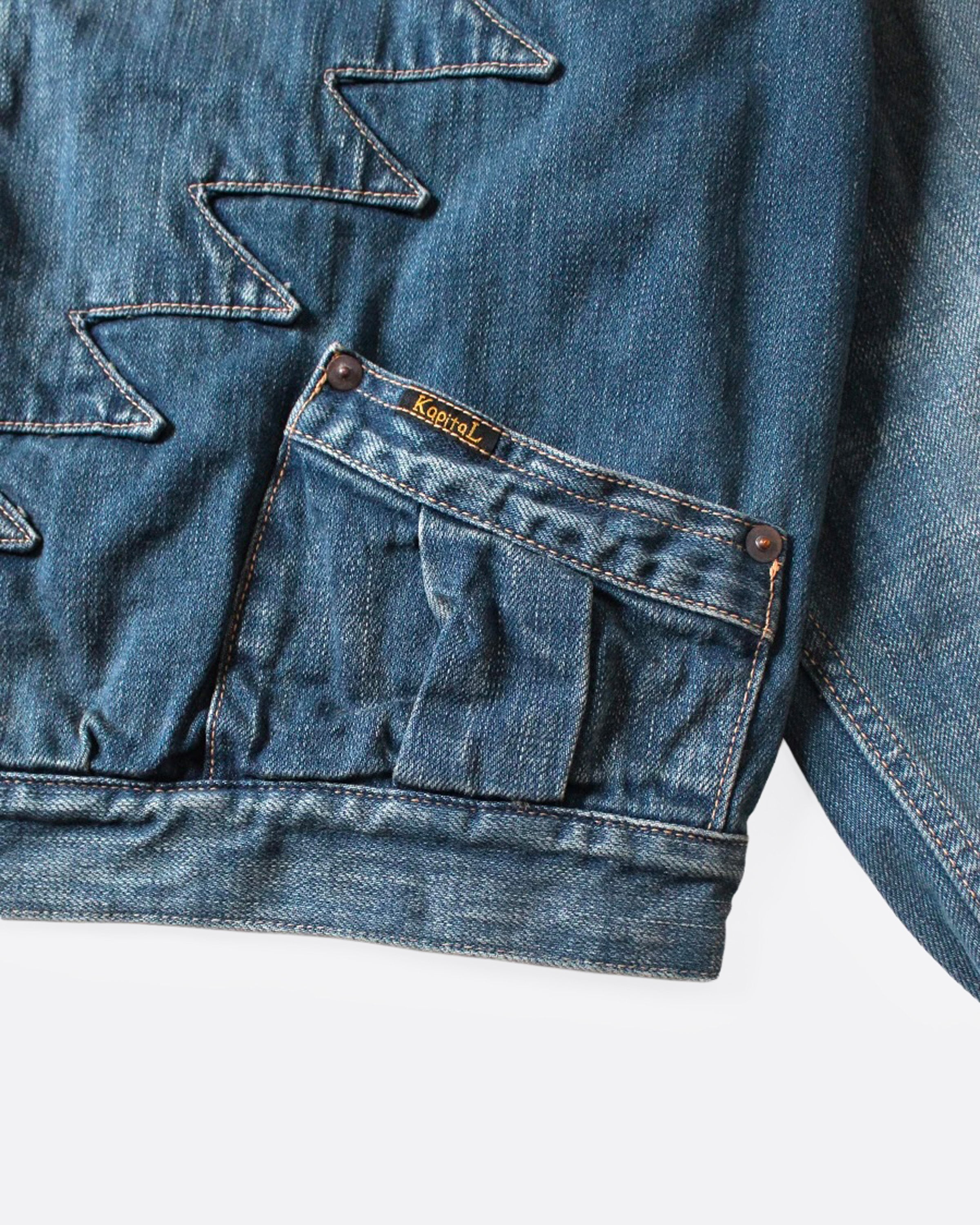 Kapital Blue Santo Domingo Thunderbird Jacket – Love Adorned