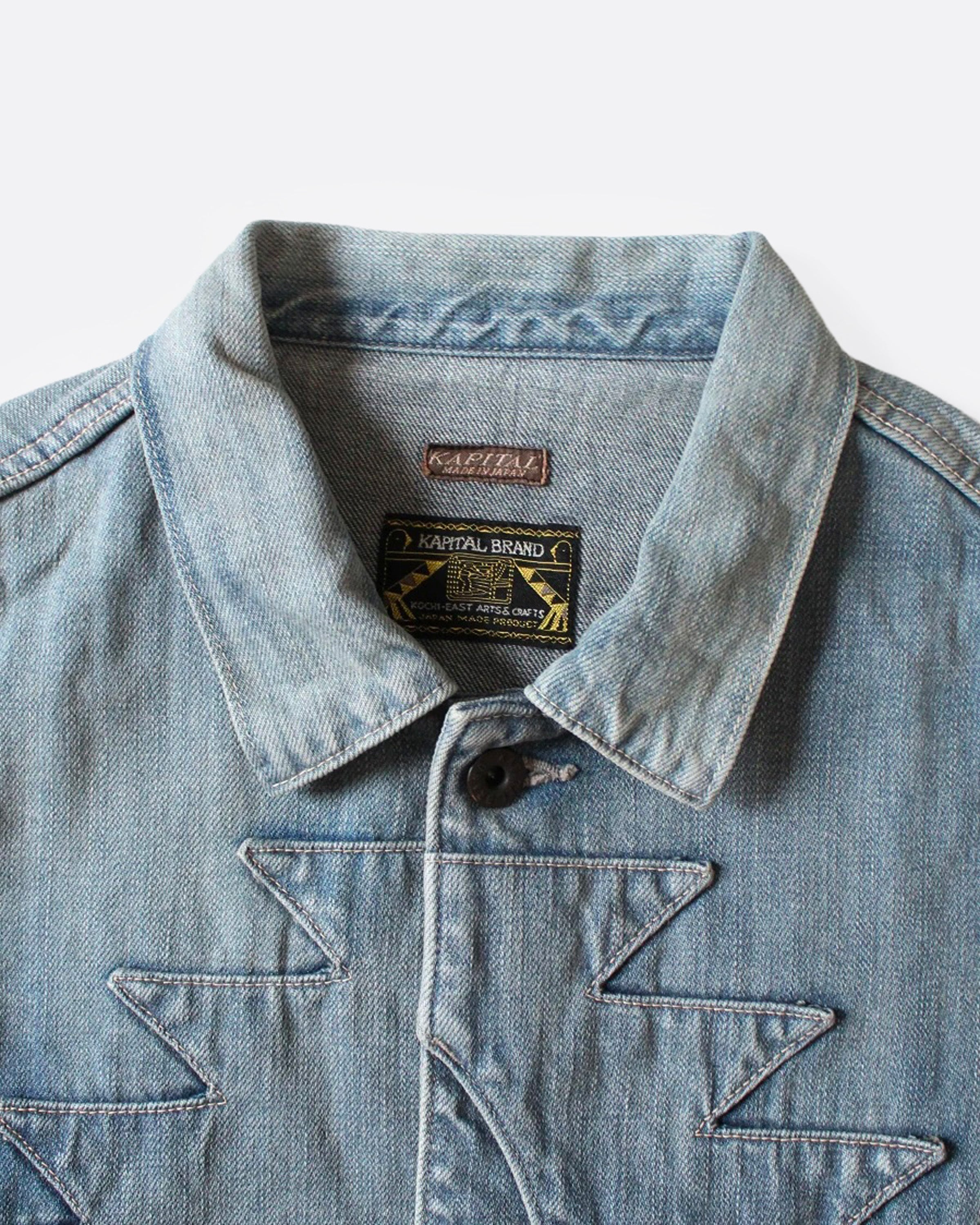 Kapital Blue Santo Domingo Thunderbird Jacket – Love Adorned