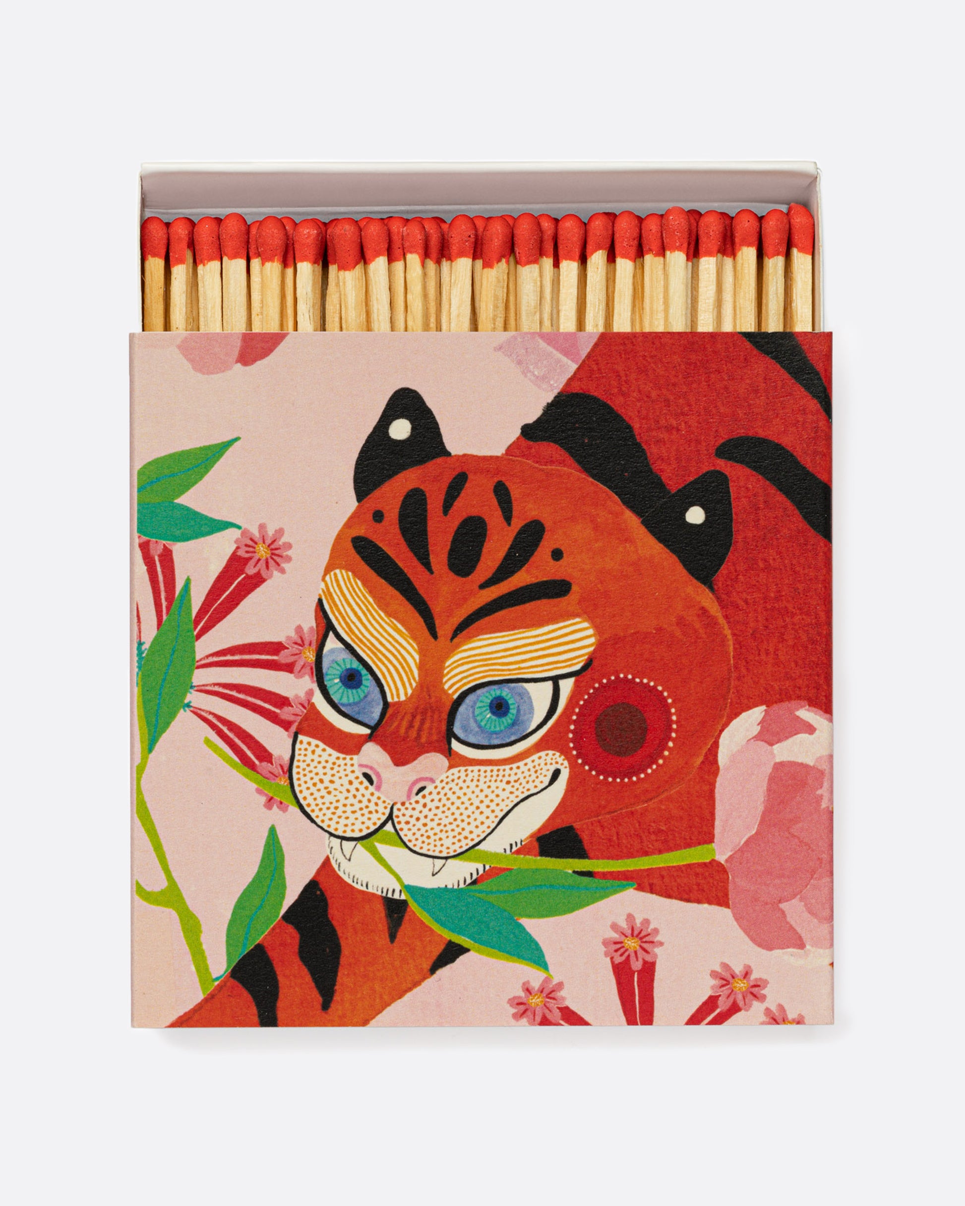 The matches in these fun, beautiful matchboxes are made from wood harvested from responsibly managed forests.