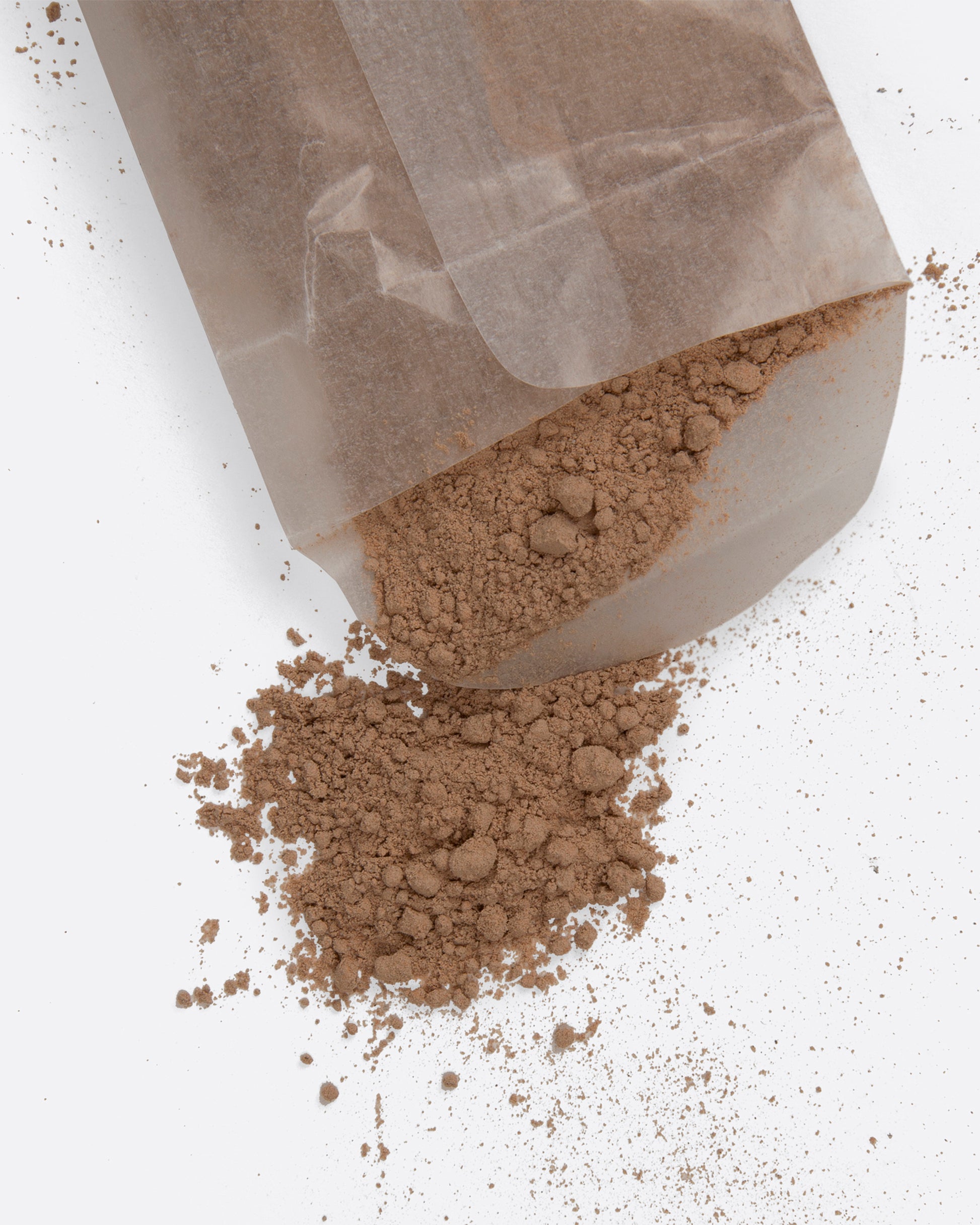 The dry powder form of the Deep Pore Cleaning Face Mask.
