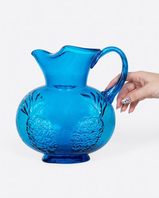 This large pitcher is bold and bright, but also not too heavy.