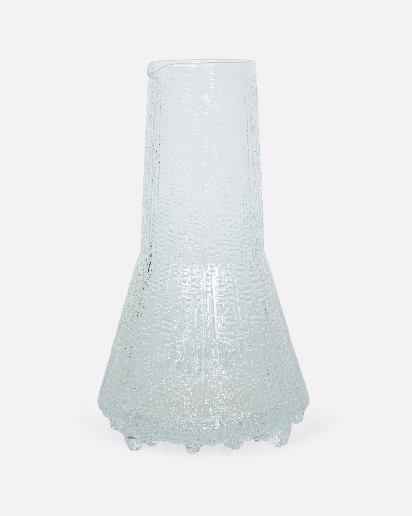 This mid-century, beaker-like piece can be used as a carafe or a vase.
