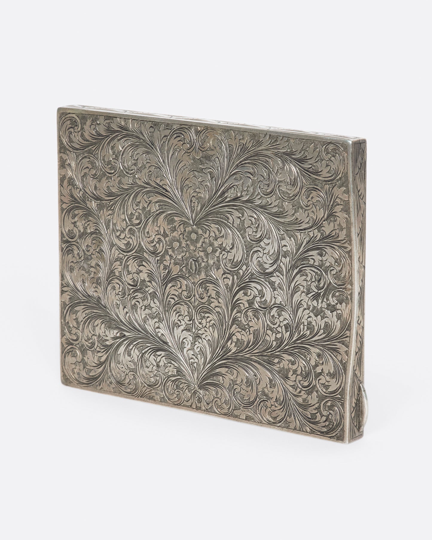 This slim, floral box is perfect for stashing joints, cigarettes, credit cards; you name it.
